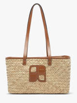 Shoulder Bag Paille Nat et nin Beige paille PL