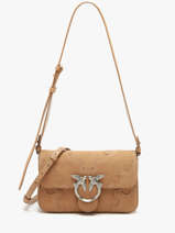 Shoulder Bag Love Bag Soft Pinko Brown love bag soft 6244A0F6
