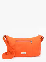 Recycled Cotton Mini Charlot Crossbody Bag Rivedroite Orange timeless MCHARTIM