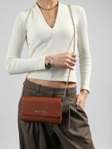 Shoulder Bag Doris Re Valentino Brown doris re VPS9N212-vue-porte
