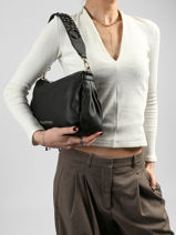 Shoulder Bag Dea Re Valentino Black dea re VBS9UM08-vue-porte