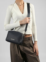 Shoulder Bag Pattie Valentino Blue pattie VBS52901-vue-porte
