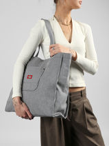 Shopping Bag Cleveland Cotton Dickies Blue cleveland KD0A8835-vue-porte