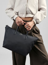 Sac Port� Main L.12.12 Concept Lacoste Bleu l.12.12 concept NF5324PK-vue-porte