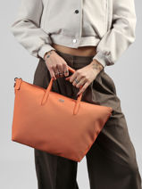 Sac Port� Main L.12.12 Concept Lacoste Orange l.12.12 concept NF5324PK-vue-porte