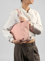 Shoulder Bag L.12.12 Concept Lacoste Pink l.12.12 concept NF2037PK-vue-porte