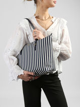 Sac Shopping S Keaton 26 Nylon Lauren ralph lauren Bleu chadwick 31916737-vue-porte