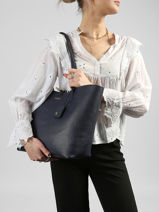 Cabas R�versible Merrimack Lauren ralph lauren Bleu merrimack 31795329-vue-porte