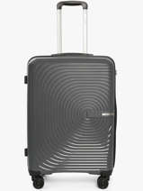 Hardside Luggage Montreal Travel Gray montreal M