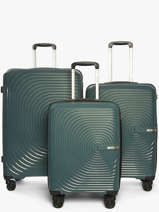 Lot De Valises Montreal Travel Vert montreal PPJ15LOT