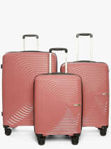 Luggage Set Montreal Travel Pink montreal PPJ15LOT