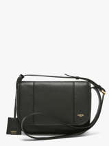 Medium Leather Victoire Crossbody Bag Lancel Black victoire A13992