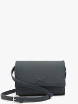 Sac Bandouli�re Thelma Cuir Nathan baume Bleu n city 12