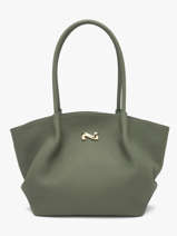 Leather Galat�e Shoulder Bag Nathan baume Green nymphea 3