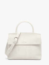 Sac Bandouli�re Clarita Cuir Daim Nathan baume Beige nathan 18S