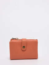 Coin Purse With Card Holder Soft Miniprix Orange soft 376