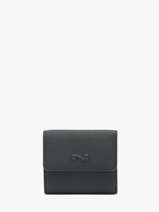Portefeuille Bifold Cuir Nathan baume Bleu original n 103N