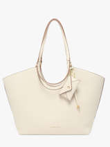 Tote Bag Est�e With Bag Charm Laurent david White ld bags 73