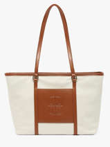 Small Nylon Fran Tote Bag Laurent david White ld bags 53