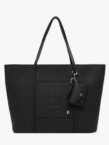 Shoulder Bag Est�e With Bag Charm Laurent david Black ld bags 107