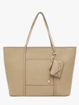 Shoulder Bag Est�e With Bag Charm Laurent david Beige ld bags 107