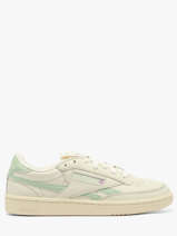 Sneakers En Cuir Reebok Beige women 233957