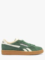 Sneakers In Leather Reebok Green men 244920