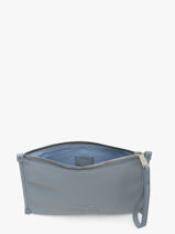 Leather Jour Pouch Lancel Blue jour A13174-vue-porte