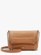Sac Bandouli�re Ninon Soft Cuir Lancel Marron ninon A14030