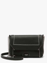 Leather Ninon Soft Crossbody Bag Lancel Black ninon A14030