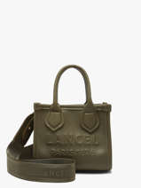 Sac Bandouli�re Mini Jour Cuir Lancel Vert jour A14078