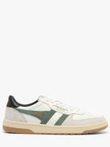 Sneakers In Leather Gola White men CMB336IN