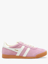 Sneakers In Leather Gola Pink women CLB538KW