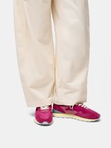 Sneakers In Leather Hoff Pink women 12602010-vue-porte