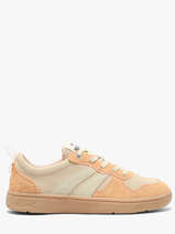 Sneakers In Leather Palladium Orange women 99505868