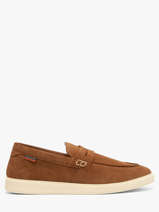 Mocassins En Cuir En Cuir Redskins Marron men AMARI
