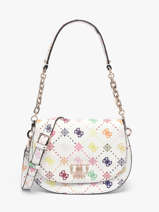 Crossbody Bag Emelie Logo Guess White emelie logo GM992820