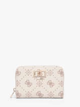 Wallet Emelie Logo Guess White emelie logo GP928140