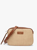 Sac Bandouli�re Mini Osier Italie Lancaster Marron mini osier italie 71