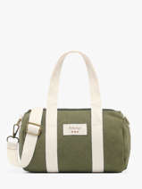 Sac Bandouli�re Amour Toile Coton Miniprix Vert amour toile 8084