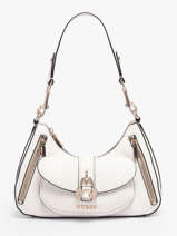 Sac Port� �paule Jessa Polyester Guess Blanc jessa BG836218