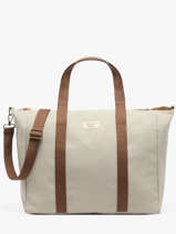 Sac Port� �paule A4 Amour Toile Coton Miniprix Beige amour toile 8087