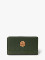 Large Wallet Cabaia Green accessoire L