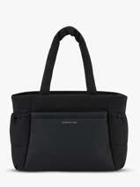 Sac Port� �paule A4 Bags Polyester Recycl� Kapten and son Noir bags M