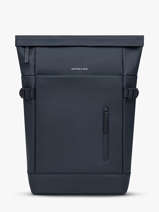 1 Compartment Backpack With 15" Laptop Sleeve Kapten and son Blue essential color C