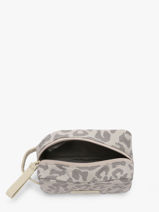 Trousse De Toilette Kapten and son Gris leo L-vue-porte