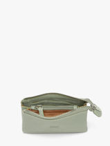 Leather Caviar Coin Purse Crinkles Green caviar 14538-vue-porte