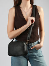 Shoulder Bag New Grain Miniprix Black new grain 1464-vue-porte