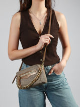 Sac Bandouli�re Cm Mila louise Marron cm 23673CM-vue-porte