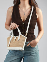 Sac Port� Main Capri Milano Blanc capri CP25114-vue-porte